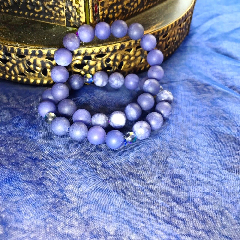 Matted Agate bracelet